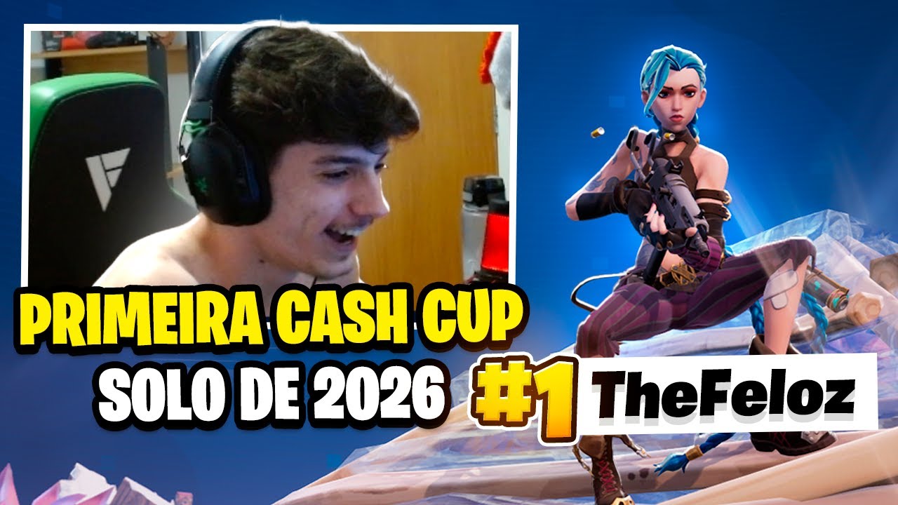 THEFELOZ GANHOU A PRIMEIRA CASH CUP SOLO DO ANO