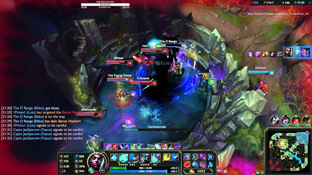 Ekko Jg baron steal.