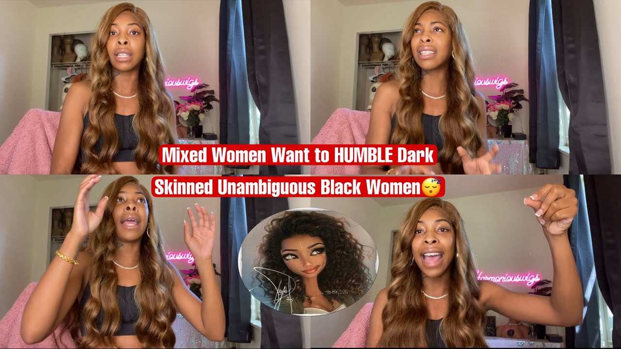 Exoticals United is a Colorist Channel. Mixed Women Want to “Humble” Unambiguous Dark Black Women