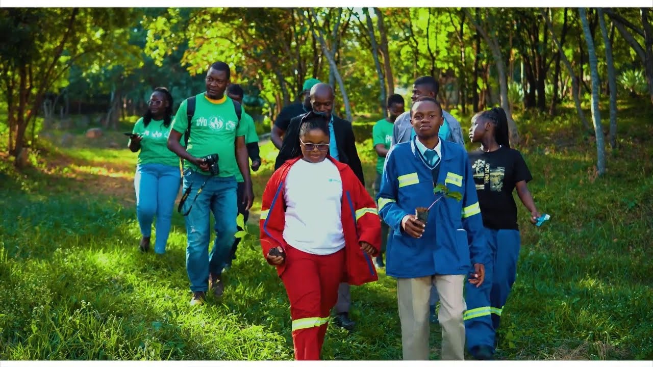 MISS UMP YOUTH VOICES EARTH CHOICES TREE PLANTING ROOTS OF CHANGE.