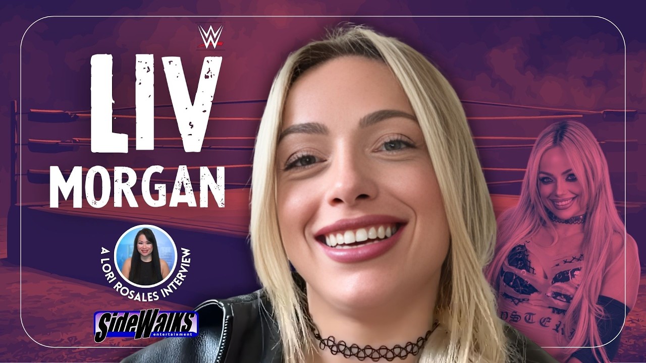 WWE's Liv Morgan talks about her start, acting roles, and preparing for WrestleMania in Las Vegas!