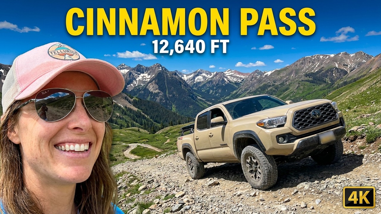 Colorado Alpine Loop: Cinnamon Pass in a Tacoma // Adventure from Lake City to Animas Forks