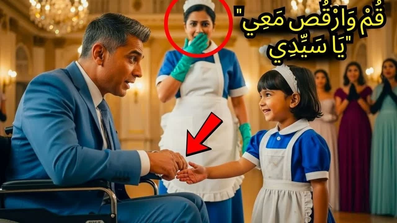 المليونير المُقعَد رُفِض من الجميع، حتى دعتْهُ ابنة العاملة للتنظيف إلى الرقص...
