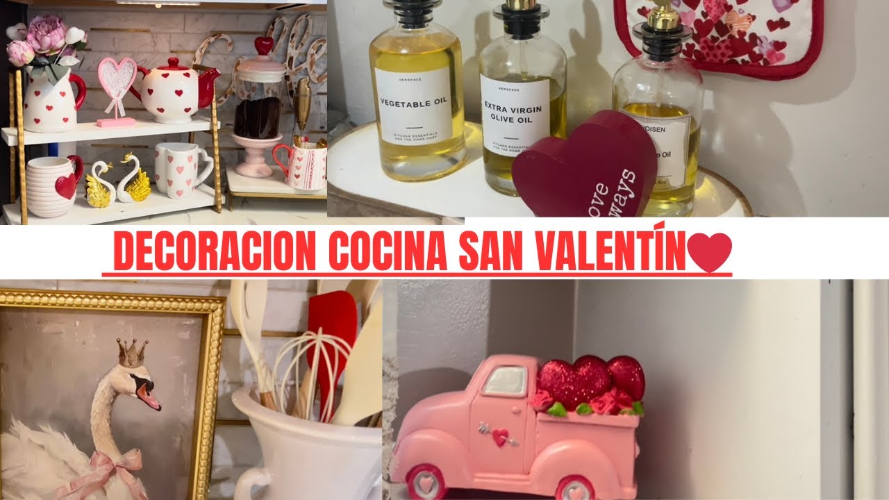  Decoracion   san Valentín ❤️🦢/estación de caffe san Valentín 