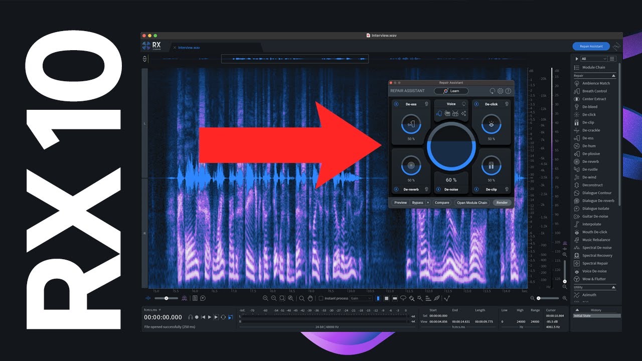 RX 10 Repair Assistant w/ iZotope's Christoph | Everything You Need to Know!
