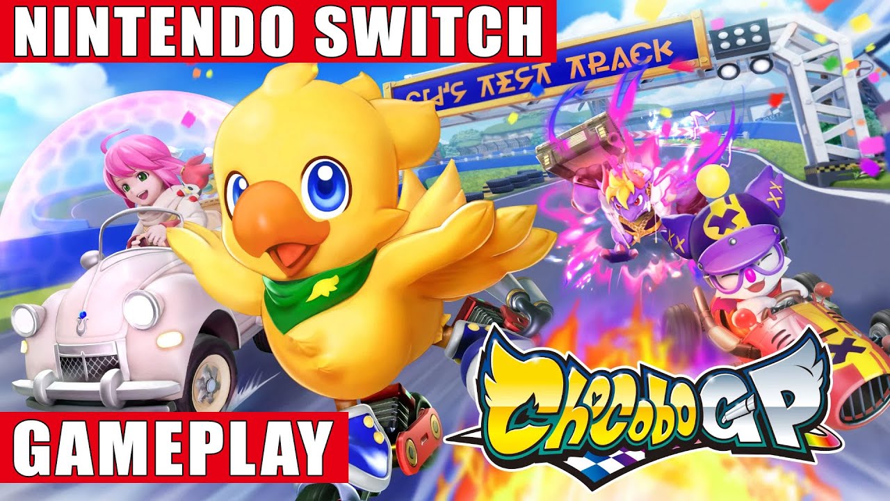 Chocobo GP Nintendo Switch Gameplay
