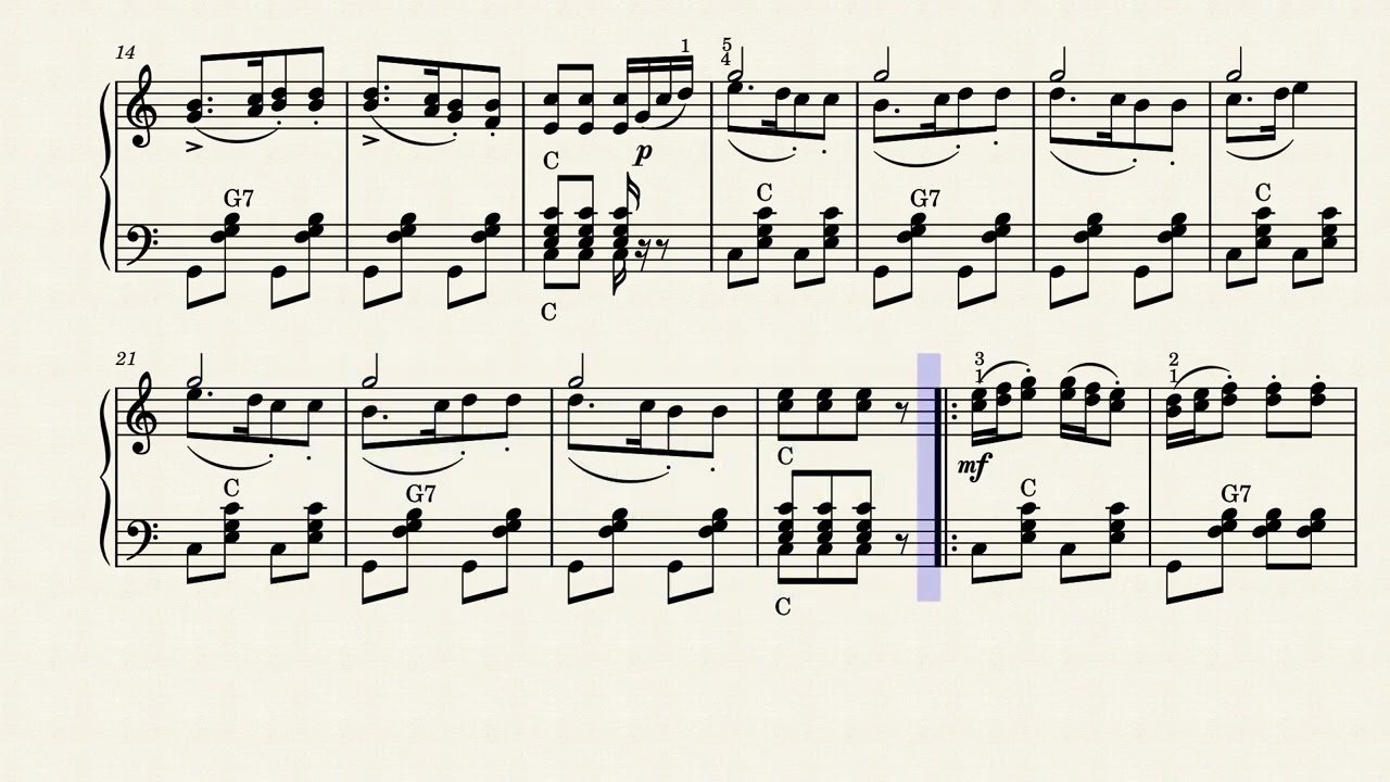 Fingerschottisch aus Norddeutschland (accordion / easy_leichte)