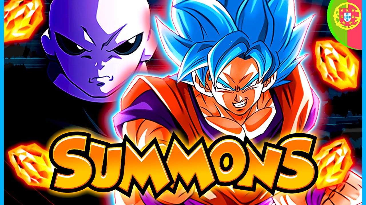 ELE ME PERSEGUE! - SSGSS KAIOKEN GOKU DBZ DOKKAN BATTLE SUMMONS (PT-PT)