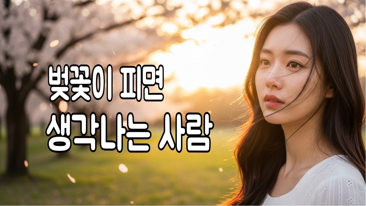 봄이 오면… 그 사람이 떠오릅니다 🌸 추억의 7080 노래