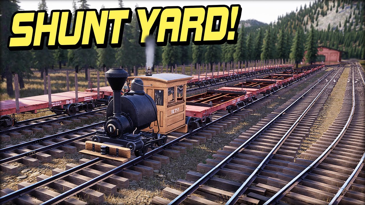 Building a Shunt Yard for Storing Multiple Trains in Railroads Online!