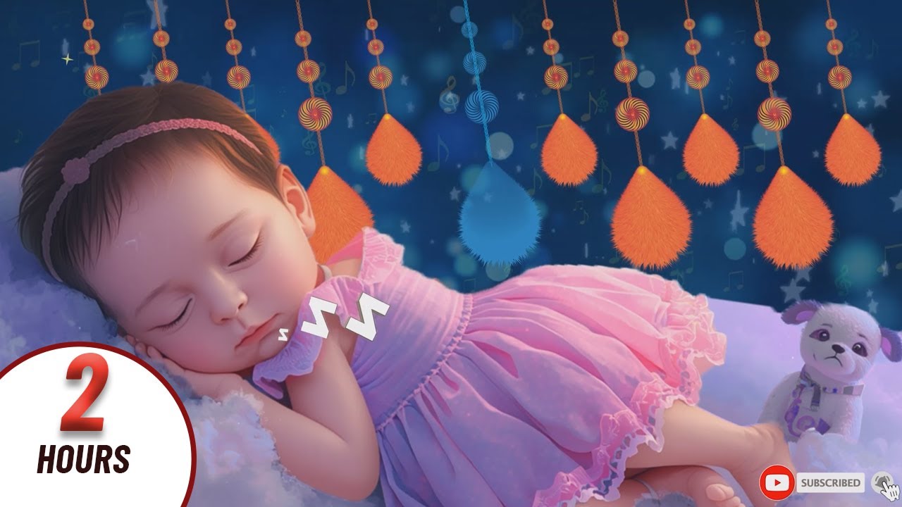 ♫ Best Lullaby for Babies To Go To Sleep ♫ Baby Sleep Echo&hearts;Baby Sleep Music 🎶 Mozart & Brahms#2