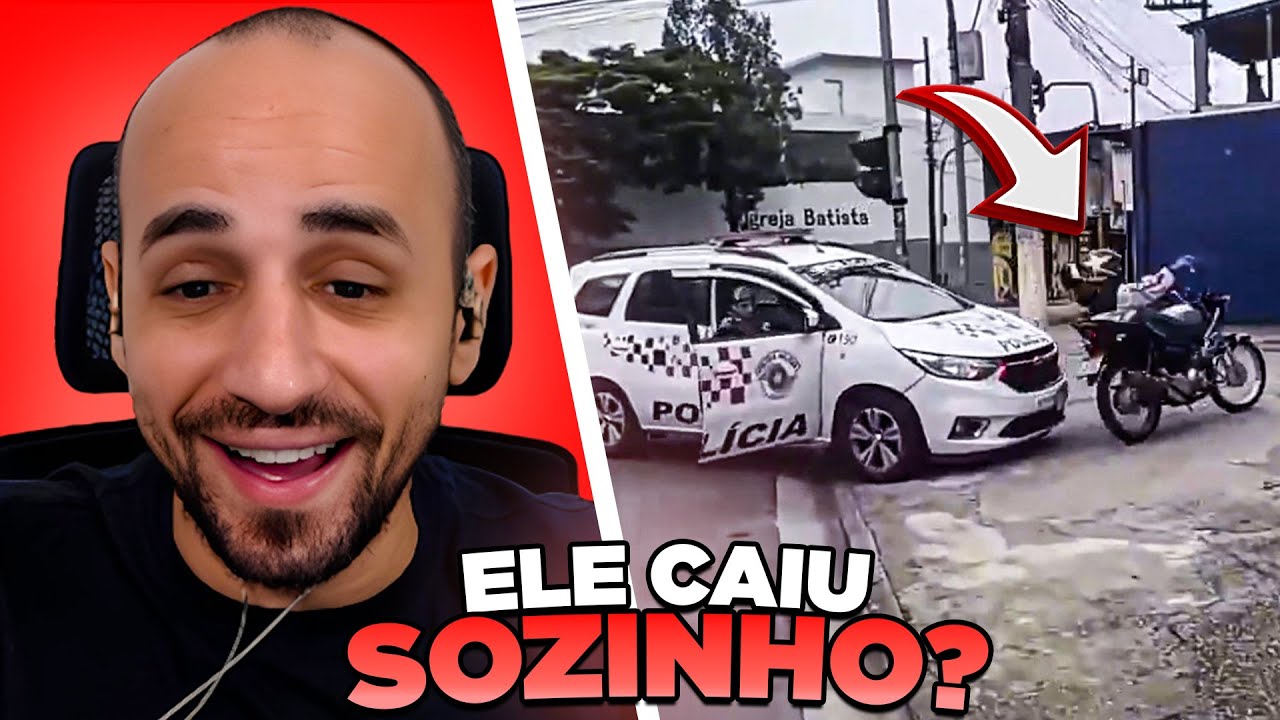 FOI NADA, AMARELO POR SIMULA&Ccedil;&Atilde;O - React ENQUADROS DE MOTO (EP. 106)