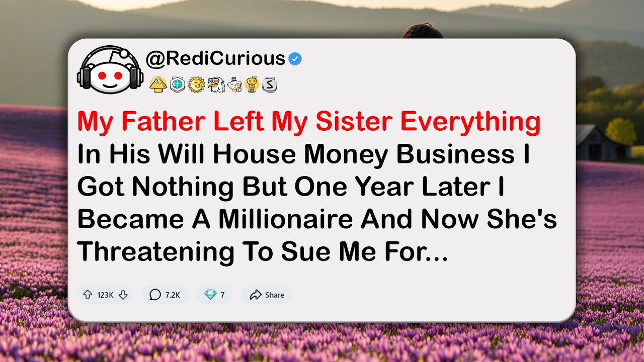 My Sister Inherited Everything. I Got Dirt. Now I'm a Millionaire, and She Wants a Cut…