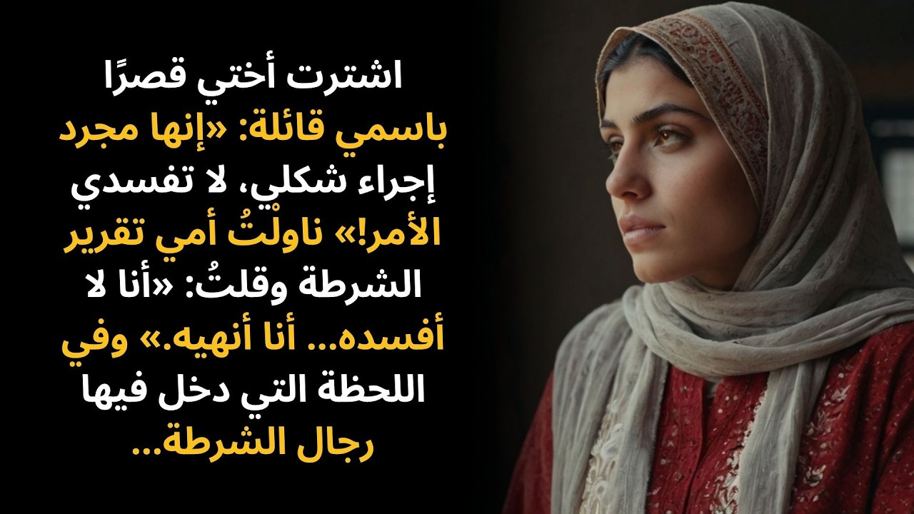 اشترت أختي قصرًا باسمي قائلة: «إنه مجرد إجراء شكلي» — فقلتُ: «أنا أنهيه»، واتصلتُ بالشرطة.
