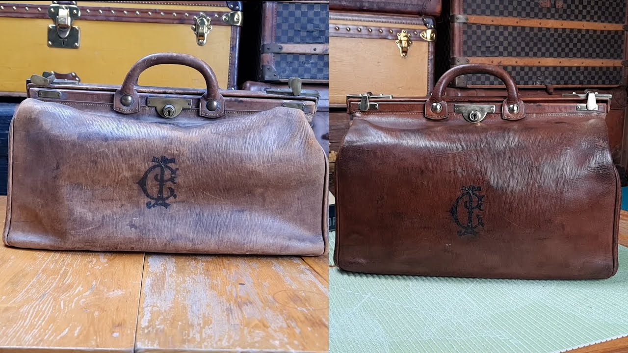 MOST POPULAR bag of the 1900's (restoration video)
