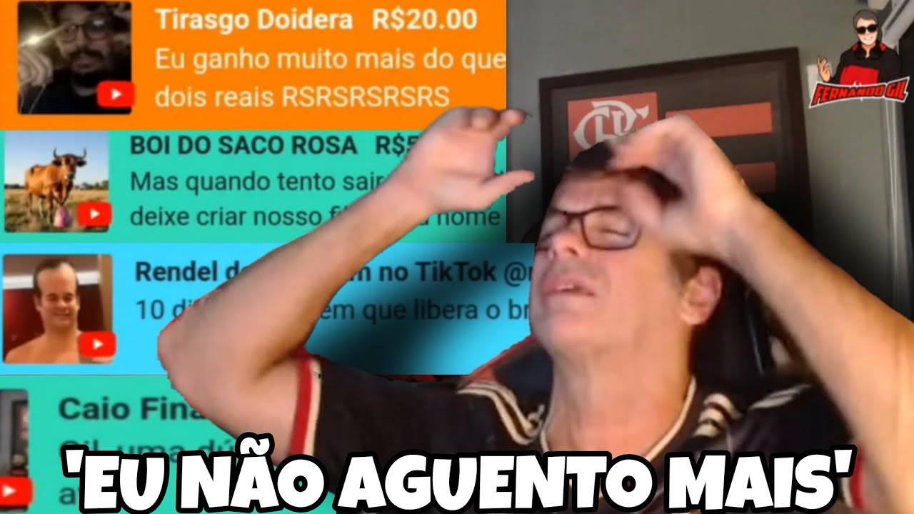 TIRARAM O DIA PRA PERTURBAR O GIL 🤣 - PESQUISA 🔎 [ LENDO SUPER CHATS ] 😂