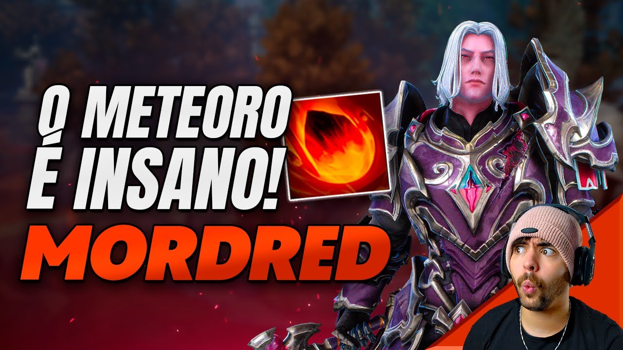 MORDRED GANKANDO COM O METEORO, IMPOSSÍVEL ESCAPAR! SMITE 2 CONQUISTA