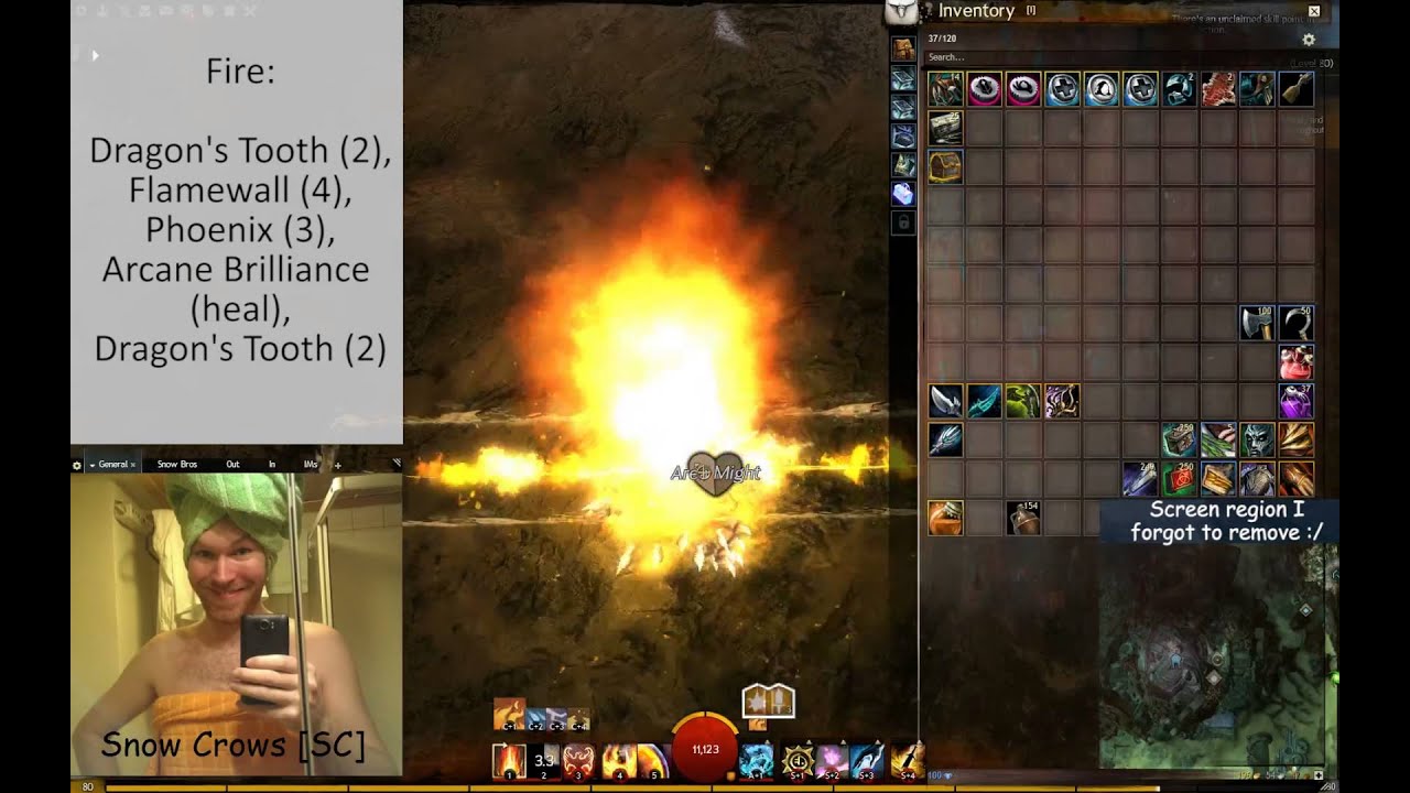 Elementalist 25 might stack guide