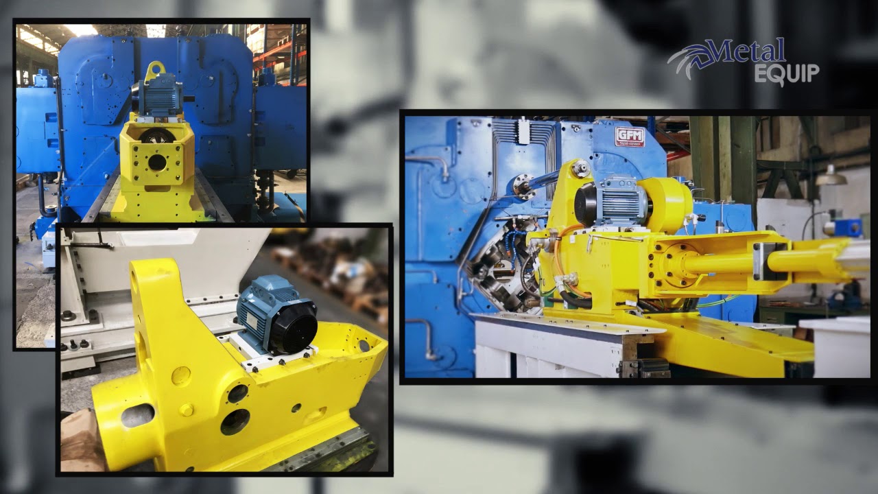 GFM SHK-10 Radial Forging Machine (machine overhauled with new original GFM control)