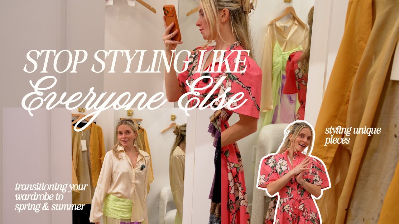 Don't dress like everyone else this Spring