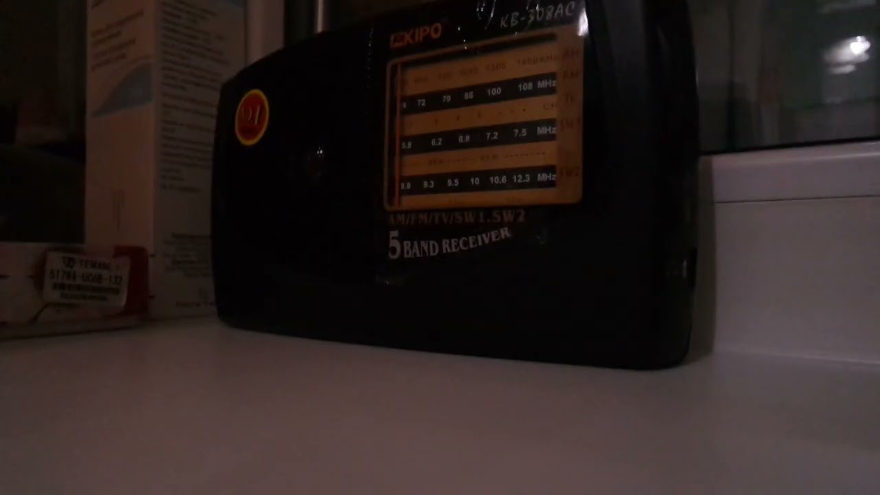 Что можно словить на китайский радиоприемник Kipo KB 308AC после 2 часов ночи в Астане