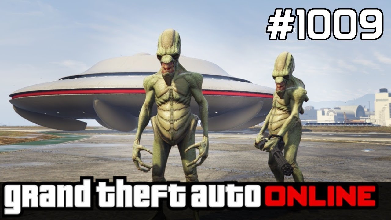 GTA 5 PC Online Po Polsku [#1009] INWAZJA Kosmit&oacute;w /z Bertbert