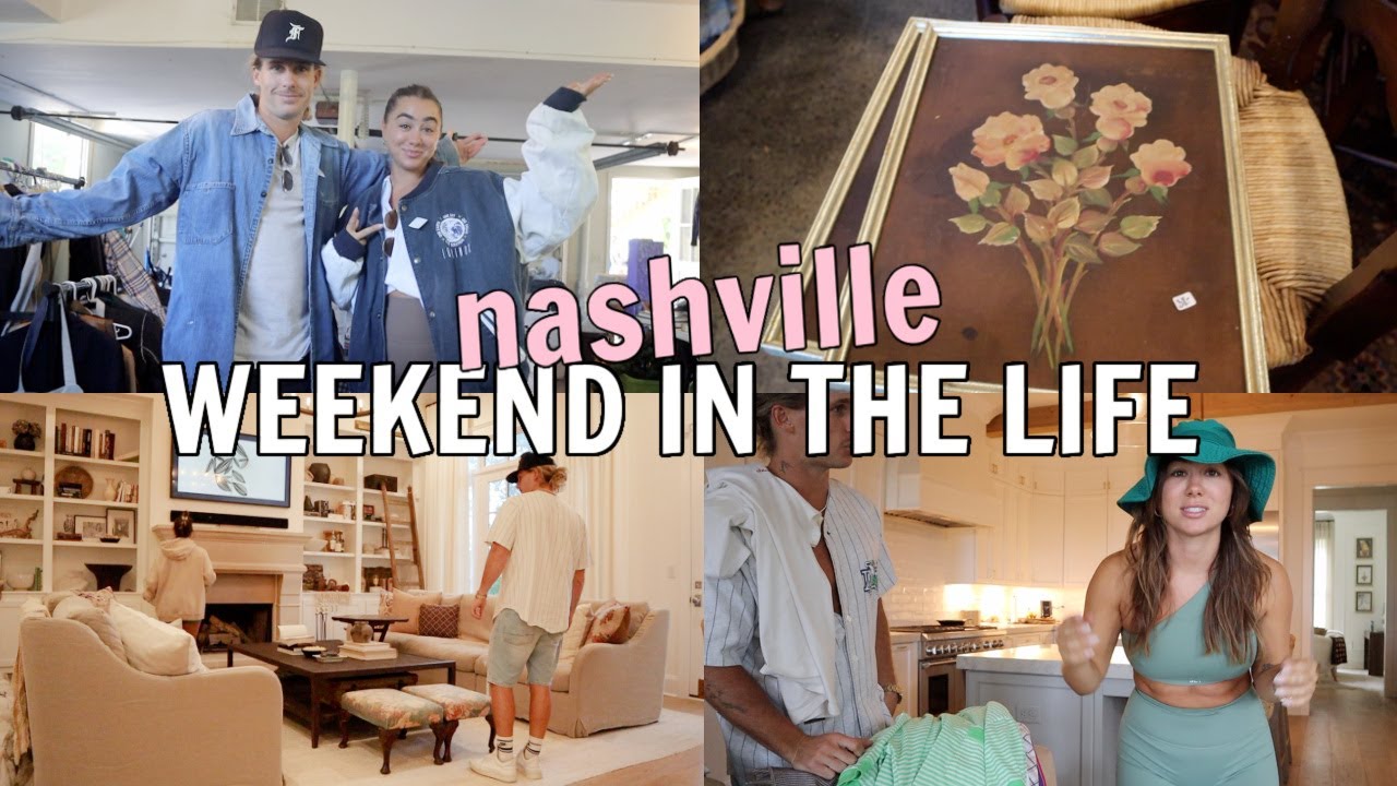 VLOG: Home Decor Thrift with Us + Vintage Haul, Storytime (PISSED!) Meals at Home | Julia & Hunter