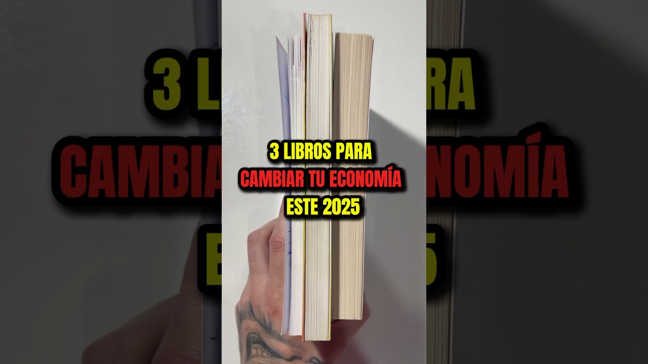 ‼️ 3 LIBROS PARA ALCANZAR LA LIBERTAD FINANCIERA ‼️#educacionfinanciera #dinero
