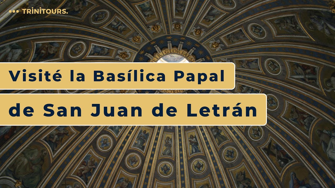 Visit&eacute; la Bas&iacute;lica Papal de San Juan de Letr&aacute;n🙌