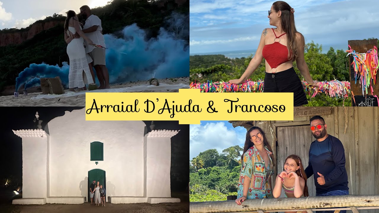 VLOG DA NOSSA VIAGEM | FIZEMOS A REVELAÇÃO DO NOSSO BABY | TURISTANDO NA BAHIA ✈️ 