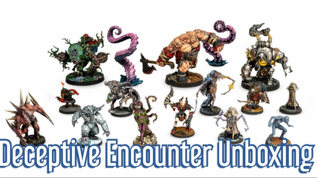 Unboxing Deceptive Encounters, Dungeons and Lasers, Archon Studios.