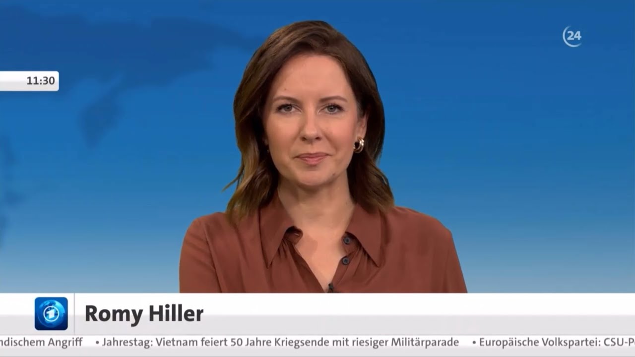 Der tagesschau24 Vormittag mit Romy Hiller (30.04.2025)