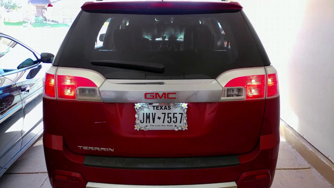 2015 Terrain Brake Light Bulb Replacement