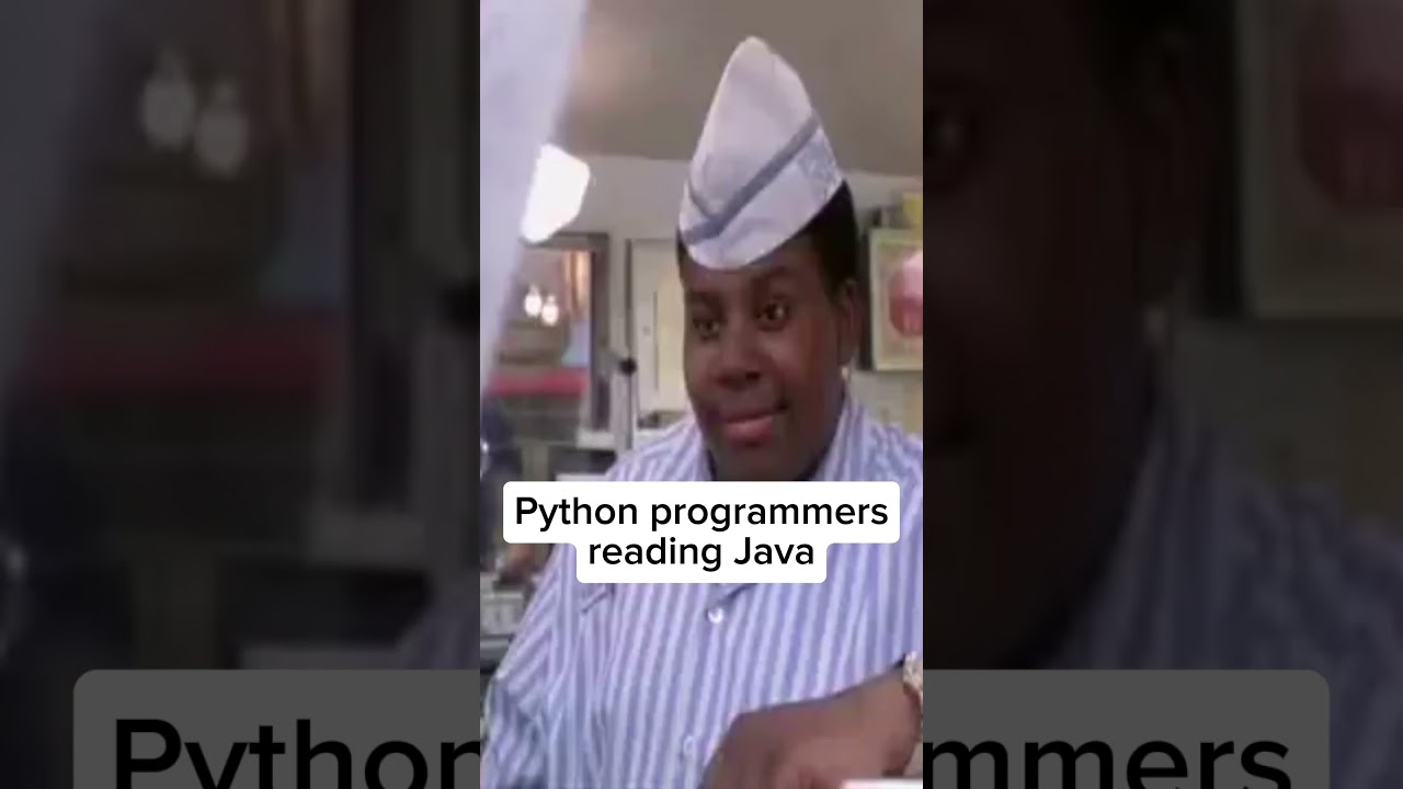 Python Programmers Reading Java #shorts #python #java