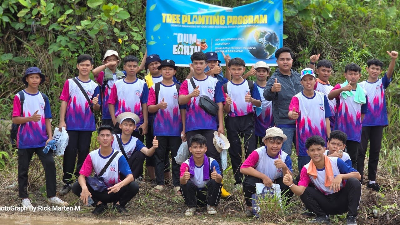 Penanaman Pokok Anjuran Bersama Pejabat Hutan dan Open University Malaysia | PART 1
