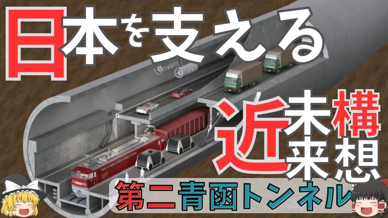 【第二青函トンネル】完成すると食料自給率が上がる！？一体どういう事！？