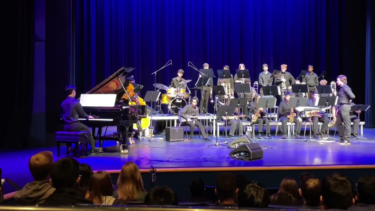 Rock Hill Jazz Band performs Cold Duck Time at the 2024 Collin College Jazz Festival