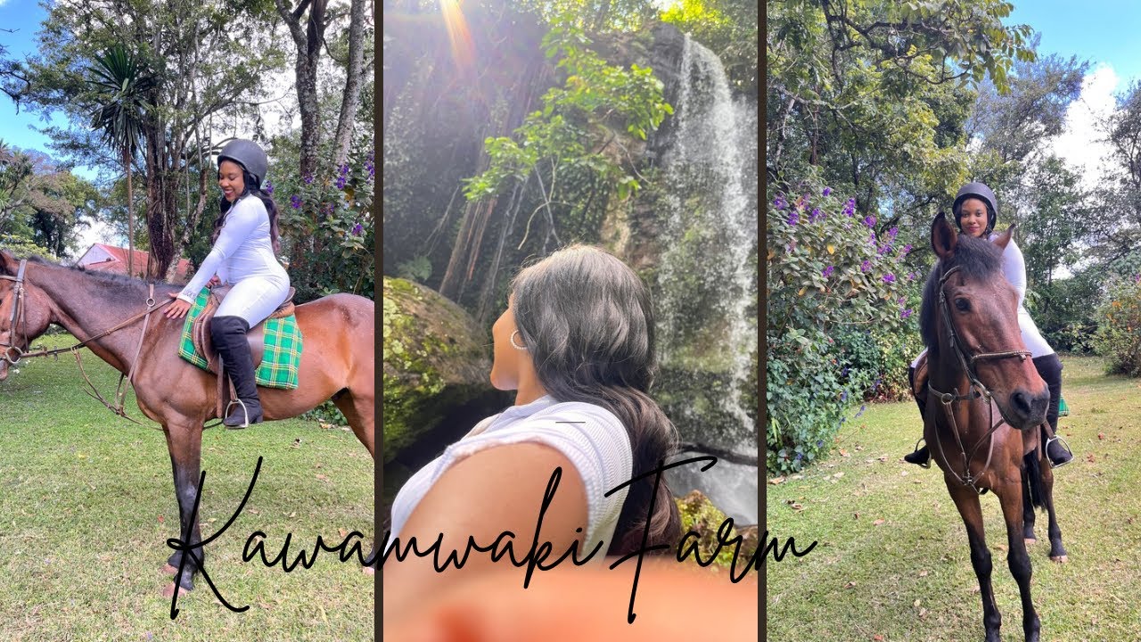 FIRST TIME HORSE RIDING FT KAWAMWAKI FARM|COMO RESTAURANT🍟