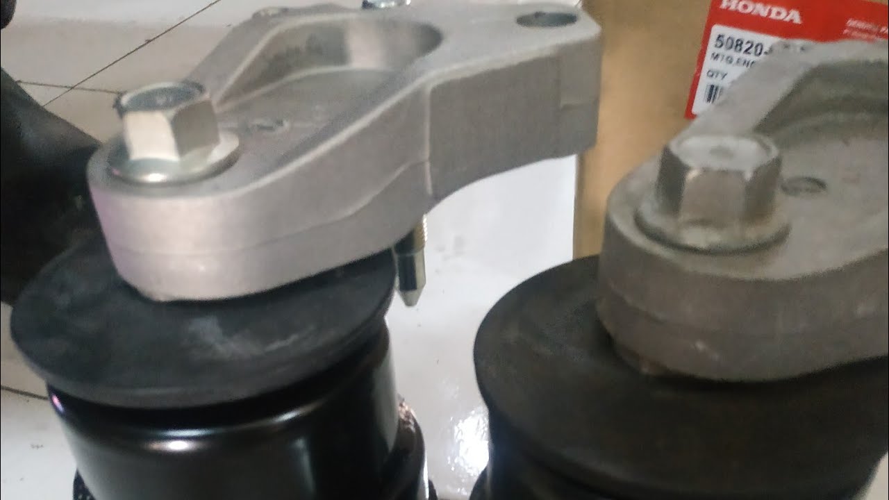 honda mobilio. brio. brv bunyi getar saat pagi hari.. repair engine mounting kanan
