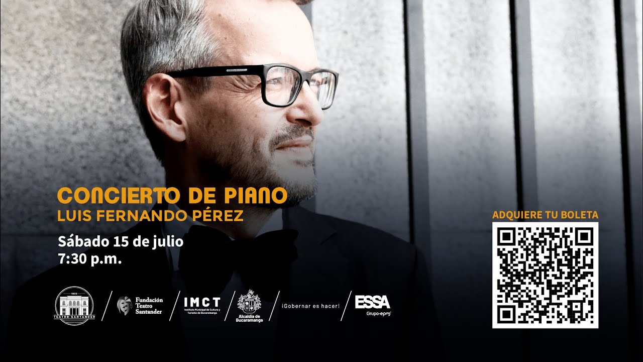 Entrevista en escena - Luis Fernando Pérez, pianista español
