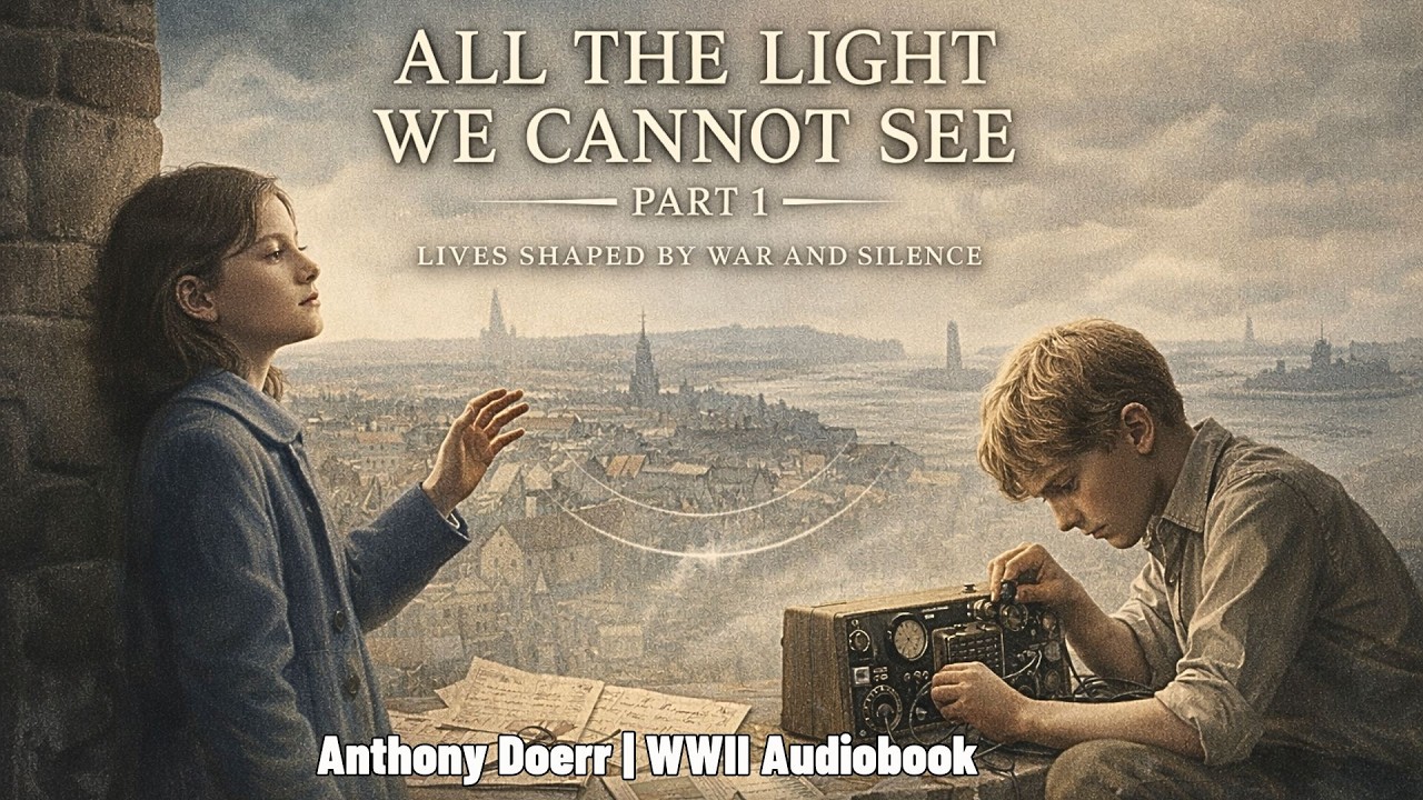 All the Light We Cannot See Part1 &ndash; Lives Shaped by War and Silence | Anthony Doerr | WWII Audiobook