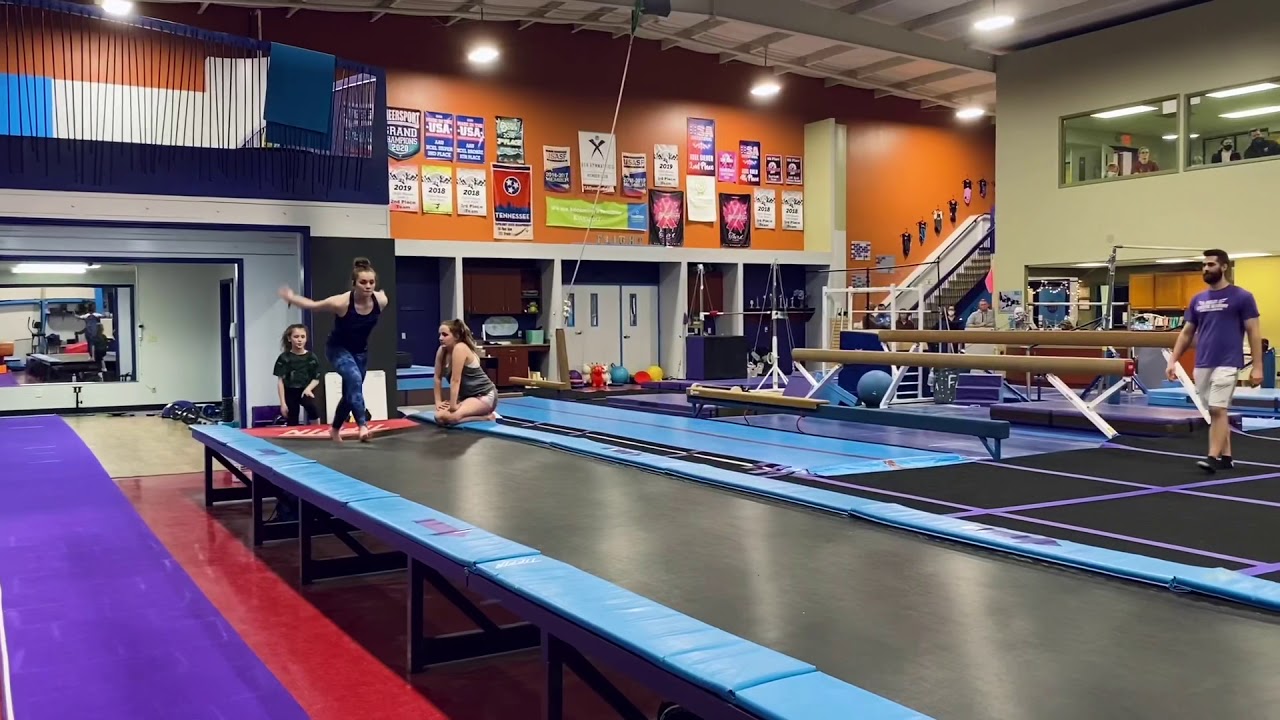 Xcel Gold and Platinum Gymnasts Behind the Scenes