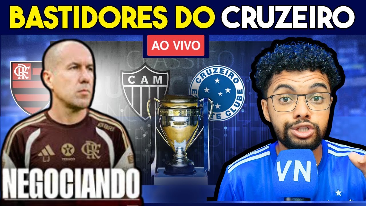 CRUZEIRO VITIMA DE GOLPE DE LEONARDO JARDIN  CLASSICO CONTRA O ATLETICO