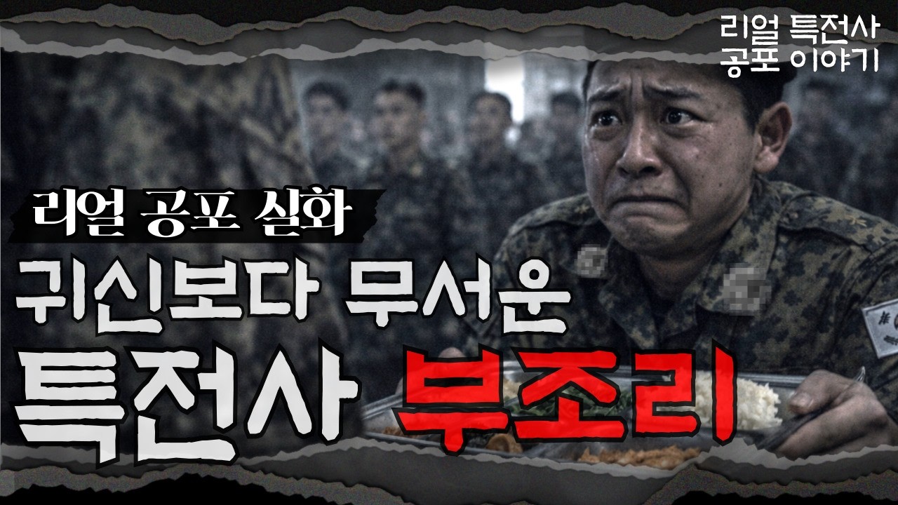 [특전사 실화] 특전사 부조리, 귀신보다 무섭다… 현실 리얼 공포 스토리 ㅣ우근의 공포라디오