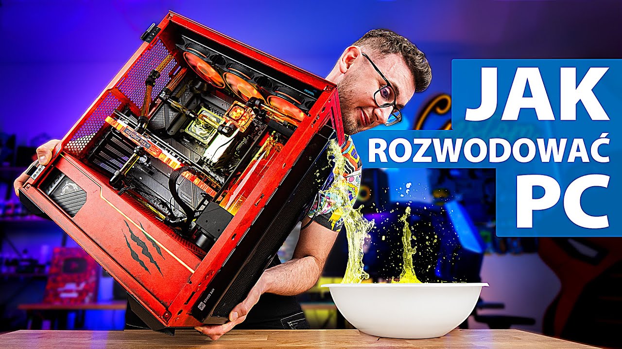 Jak rozwodować swój komputer z chłodzeniem wodnym - cieczą bez kraniku