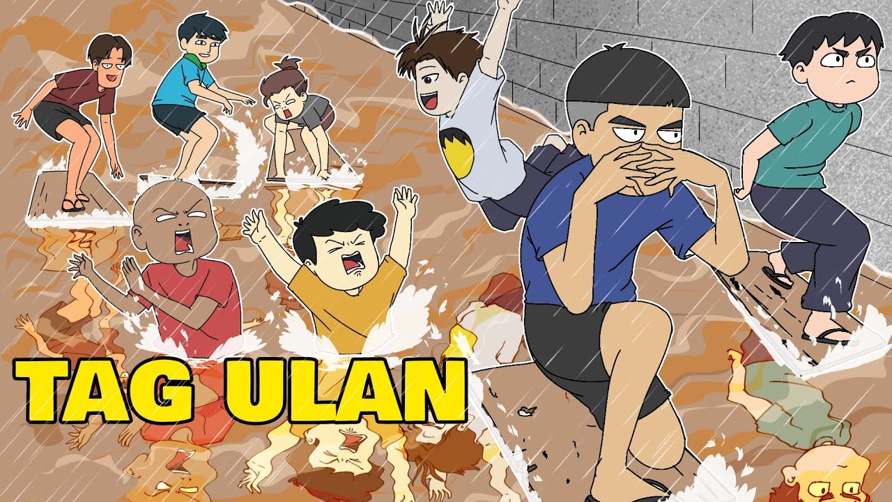 TAG ULAN: LIGO SA ULAN | PINOY ANIMATION | batang 90's