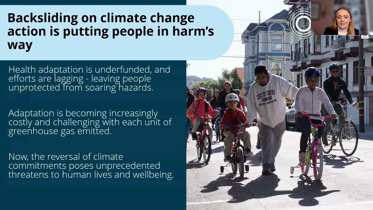 Debrief for health professionals: Insights 2025 Lancet Countdown on health and climate change (SPA)