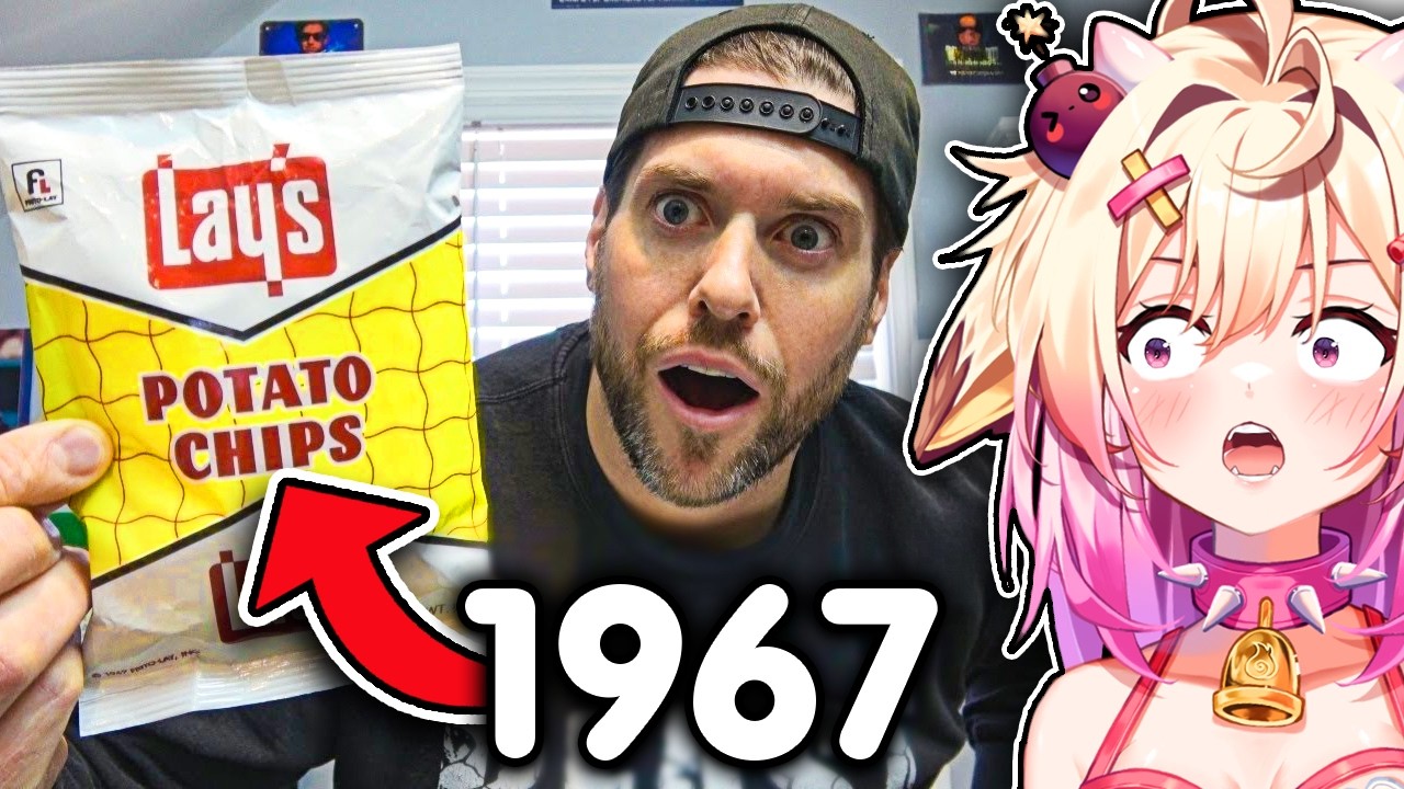 Съешьте 58-летнюю упаковку просроченных чипсов Lays... | Реакция на L.A. BEAST