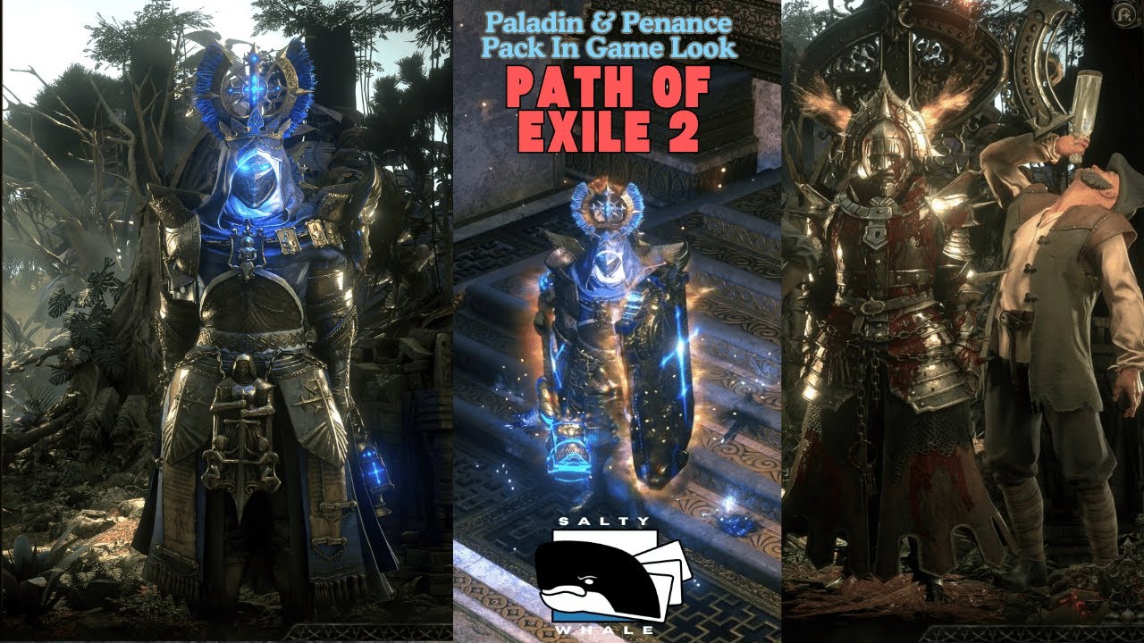 Внешний вид набора «Паладин и покаяние» | Path of Exile 2