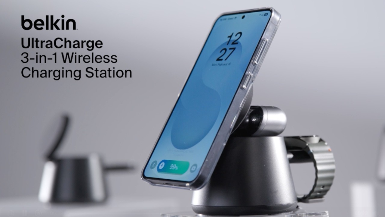 The Ultimate 3-in-1 Charger: Belkin Modular Charging Dock with Qi2 25W